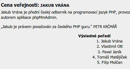 Osobnosti COS