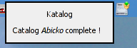 Dokončení katalogu