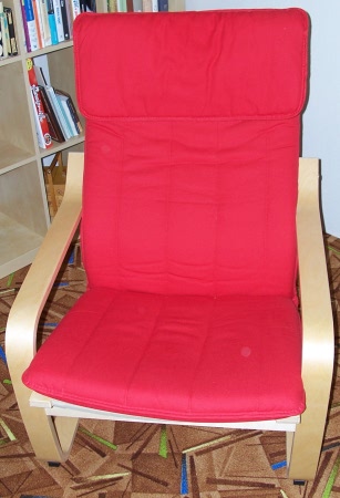 Červené křeslo