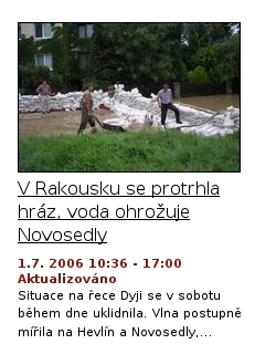 Novosedly na Novinkách