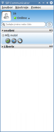 sip communicator 187x450 Jaký telefon si vybrat pro voice over IP   výběr softwaru a hardwaru pro telefonování