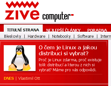 Můj článek na Živě.cz
